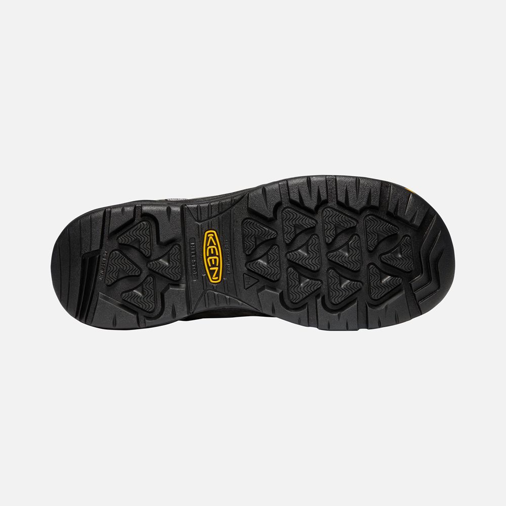 Keen Trekking Bot Erkek Siyah - Portland 6\" Waterproof (Carbon-Fiber Toe) - Türkiye CEBK57482